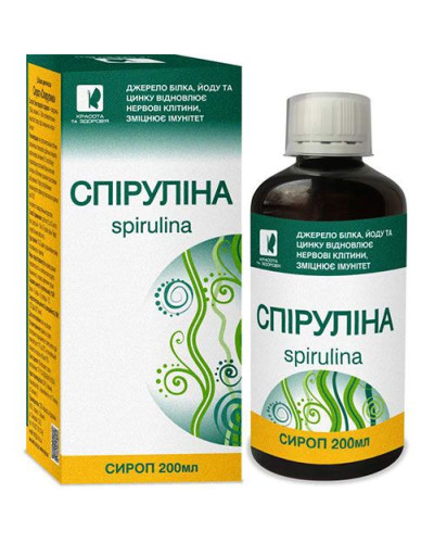 Сироп спирулина An Naturel 200 мл